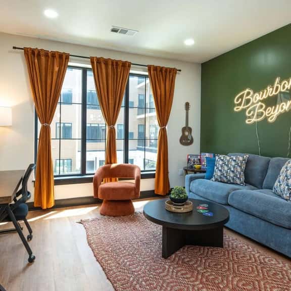 NuLu Suites: Plush Bourbon & Beyond King Bed Suite - Image 1
