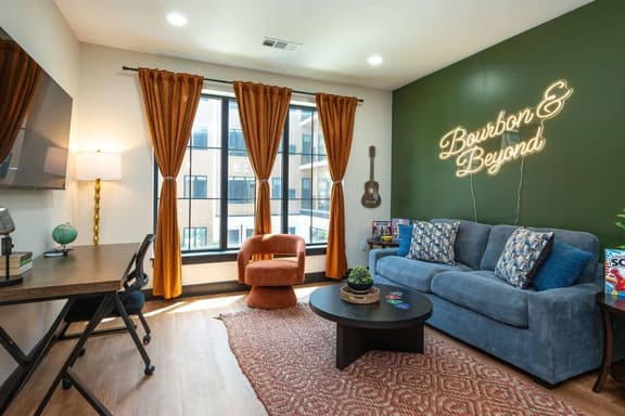 NuLu Suites: Plush Bourbon & Beyond King Bed Suite - Image 1